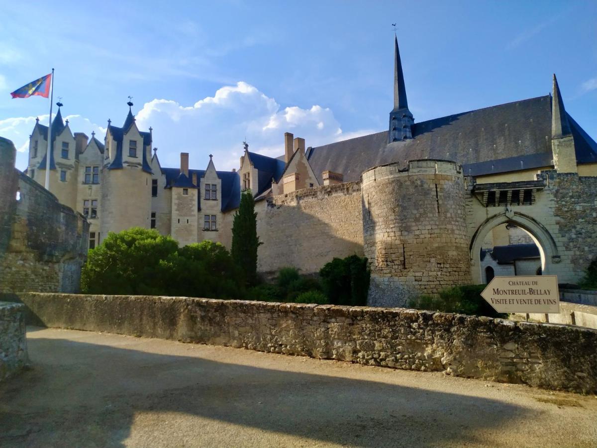 Le Gite Du Tresor Appartement Montreuil-Bellay Buitenkant foto